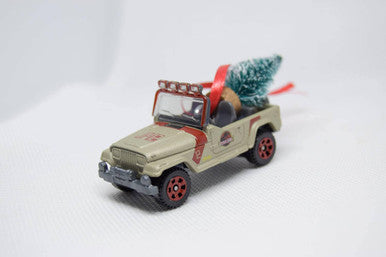Jeep Wrangler JP12 Jurassic Park Ornament
