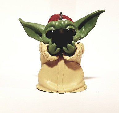 Baby Yoda with Bowl Ornament