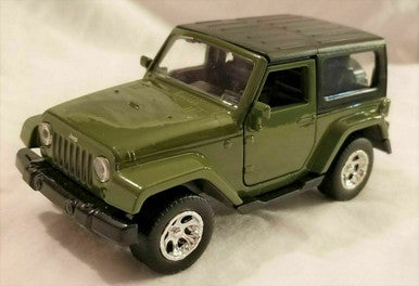 JADA 1:32 JUST TRUCKS - 2014 JEEP WRANGLER Green) — Offroad Collectibles.