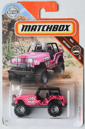 JEEP Matchbox Off Road Series Pink '60 4X4 4/20