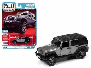 Auto World 2018 Jeep JKU Sahara - Billet Silver