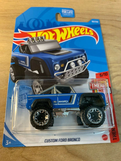 2021 Hot Wheels Custom Ford Bronco Then And Now 6/10
