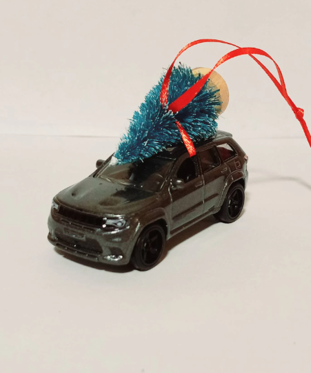 Jeep Grand Cherokee Trackhawk Ornament- Diecast