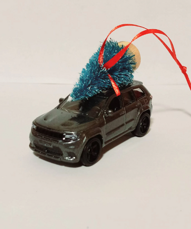 Jeep Grand Cherokee Trackhawk Ornament- Diecast