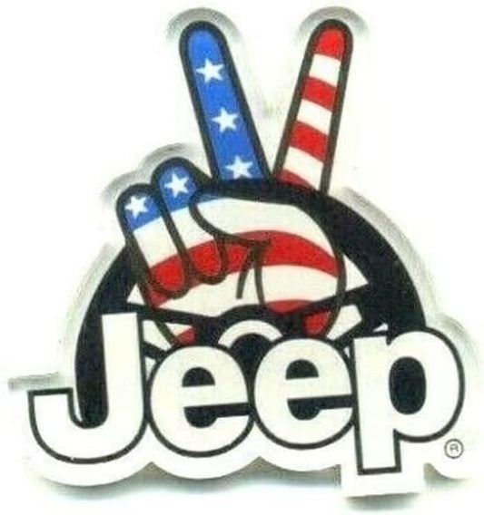 Magnet - Jeep Wave USA (Acrylic) — Offroad Collectibles.